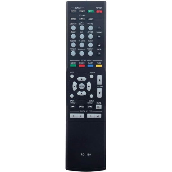 RC-1189 Remote Control Commander fit for Denon AV Receiver AVR-S710W AVR-S720W AVR-X1200W AVR-S700W