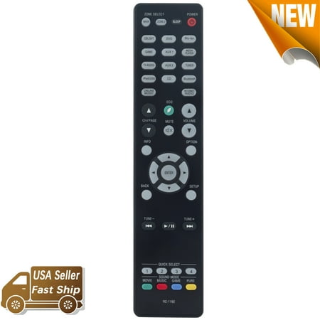 RC-1192 Replacement Remote Control for Denon AV Receiver AVR-X3100W AVR-S910W