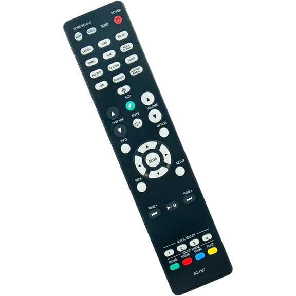 RC-1227 Remote Control Commander fit for Denon AV Receiver AVR-S740H AVR-X1500H AVR-S750H AVR-X1600H
