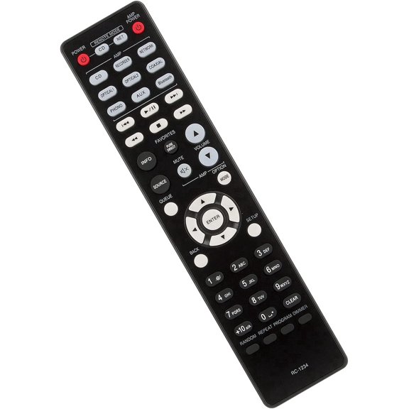RC-1234 Replacement Remote Control Commander fit for Denon Integrated Amplifier PMA-600NE PMA-1600NE DCD-600NE DCD600NE