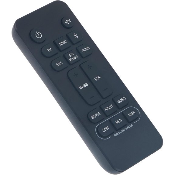 RC-1236 Replacement Remote Control Commander fit for Denon Soundbar DHT-S216 DHT-S216H DHTS216 DHTS216H