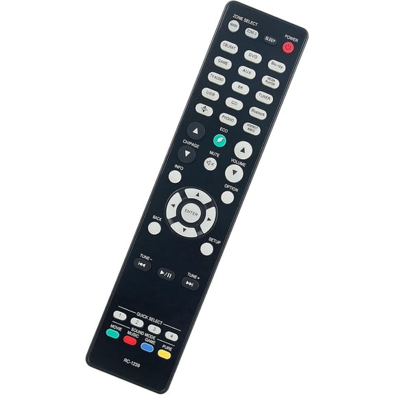 Remotix Replacement RC-1239 Remote Control Compatible with Denon AV Receiver AVRX3700H AVR-S960H AVR-X2700H AVR-X3700H