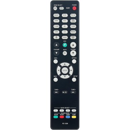 RC-1239 Replacement Remote Control Compatible with Denon AV Receiver AVR-X3700H AVR-X2700H AVR-S960H AVRX3700H AVRX2700H AVRS960H