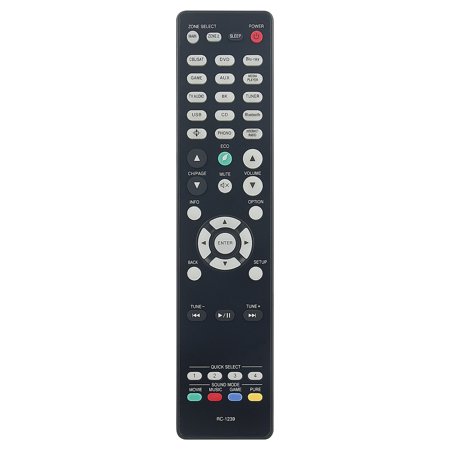 RC-1239 Replacement Remote Control fit for Denon Audio Video AV Receiver AVR-X3700H AVRX3700H AVR-S960H AVRS960H AVR-X2700H AVRX2700H Audio Video Receivers
