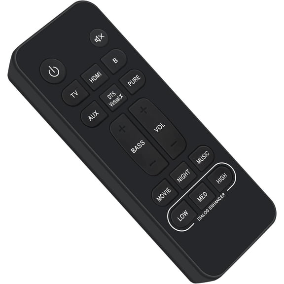 RC-1251 Remote Control Commander fit for Denon Soundbar DHT-S217 DHT-S216H