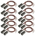 thumbnail image 1 of RC-33 NC Recessed Wired Door Contact Sensor Alarm Magnetic Reed Switch 10pcs/set, 1 of 6