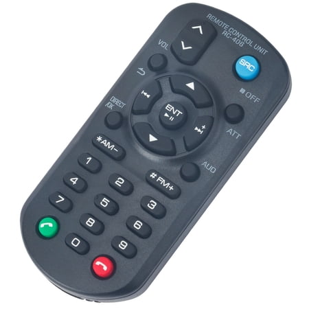 RC-406 Replace Remote for Kenwood Receiver KMM-BT260U KDC-X304 KDC-X704 KMR-D358