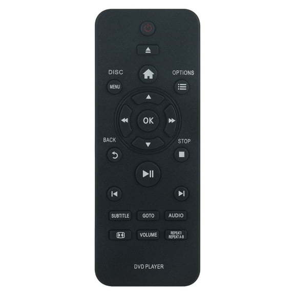 RC-5721 Replacement Remote Control fit for Philips DVD Player DVP3005/78 DVP2880/55 DVP3864K DVP3868G DVP3850G DVP3850K DVP3852K RC-5721 DVP3670K DVP2880 DVP2881