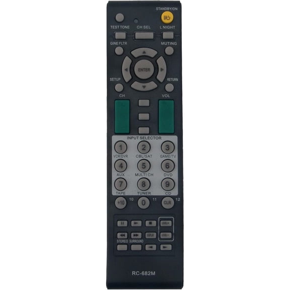 RC-682M Remote Control Commander fit for Onkyo AV Receiver TX-SR503 TX-SR605 TX-SA8560 TX-SR707