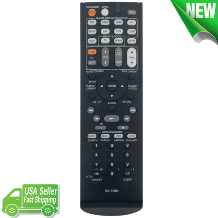 RC-709M Replace Remote Control for Onkyo AV Receiver TX-SR506 TX-SR576 SR506S