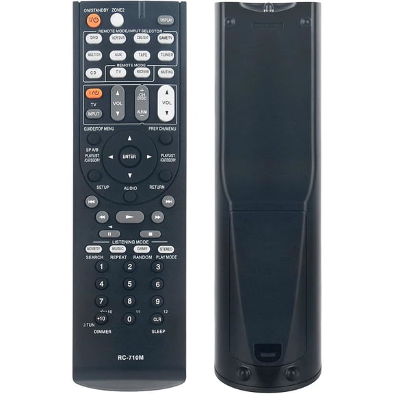 RC-710M Remote Control Commander fit for Onkyo AV Receiver TX-SR333 HT-R560 HT-R393 TX-SR606