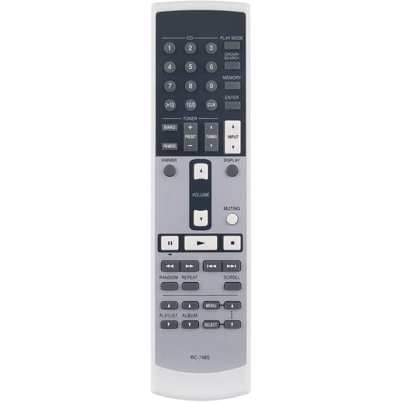 RC-748S Replacement Remote Control Commander fit for Onkyo CD AV Player A-9377 A-9377S DX7555 DX9377