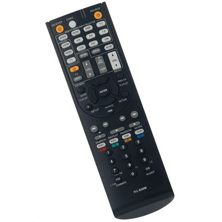 RC-834M Replace Remote Control for Onkyo AV Receiver TX-NR414 HT-RC440 HT-S7500