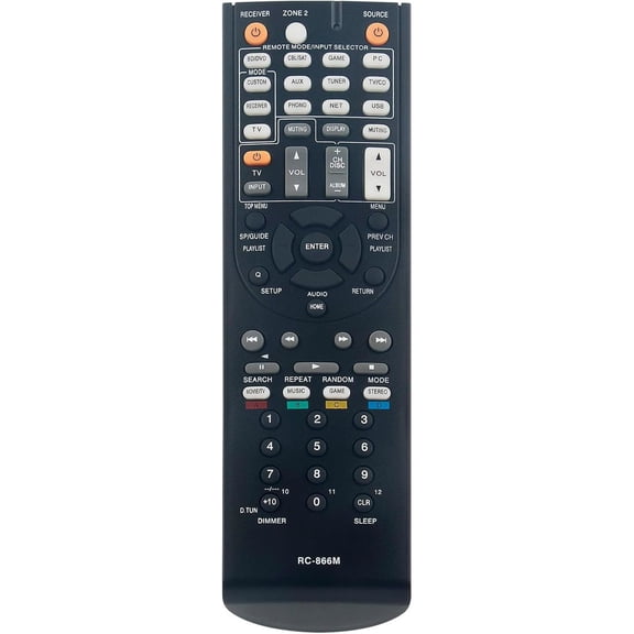 RC-866M Remote Control Commander fit for Onkyo AV Receiver TX-NR626 HT-RC560 HT-S5300 HT-S6300