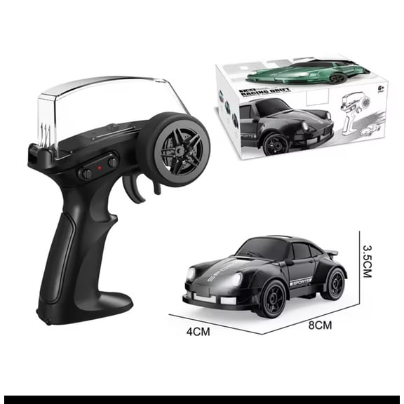 RC 911 Desktop super Drift Car 1:64 Mini scale RC Drift Car Electric Full Proportional drift function wheel Remote Control Car w