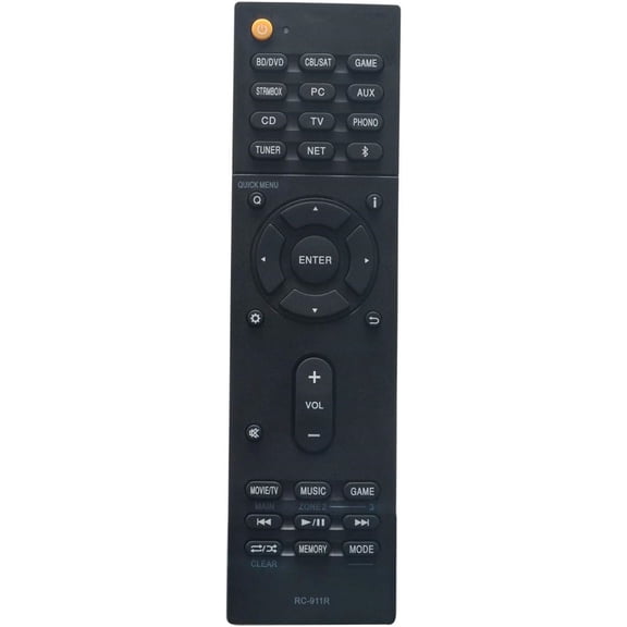 RC-911R Remote Control Commander fit for Onkyo AV Receiver HT-R695 TX-NR656 TX-RZ610 TX-NR555