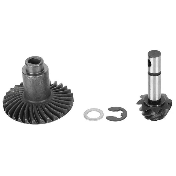 RC Accessory,Stainless Steel Helical Bevel Gear 8T 30T Fit for Axial SCX10 II 90047 90046 RC Car,Stainless Steel RC Gear