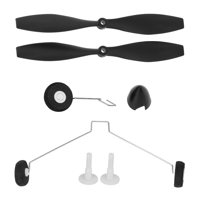 RC Airplane Replacement Parts Fairing Paddle Blade Landing Gear Set for ...