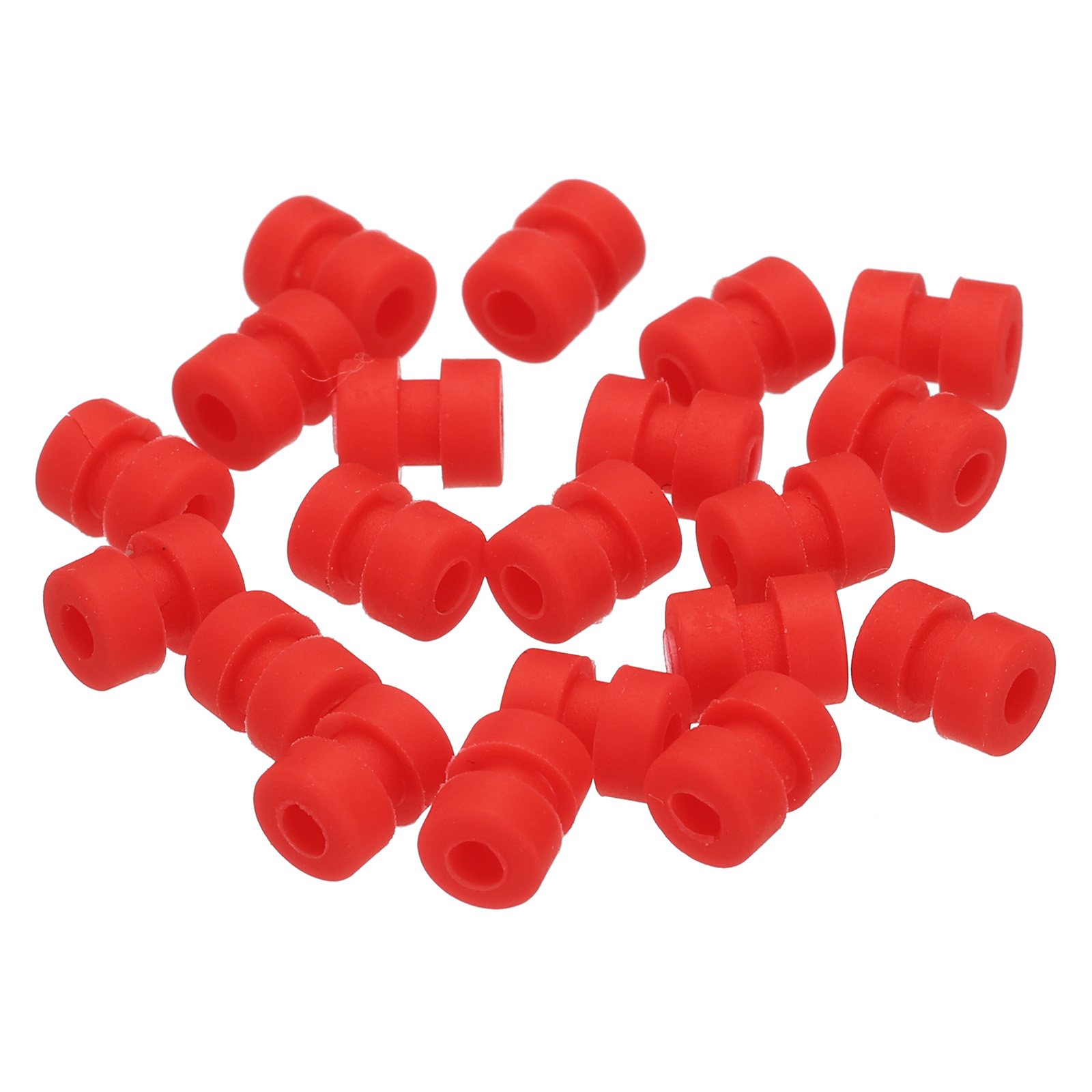 QUARKZMAN 20 Billes Anti-vibration En Caoutchouc – 6x4,6 Mm, Pour Contrôleur De Vol F4/F7, Drone RC DIY, Noir