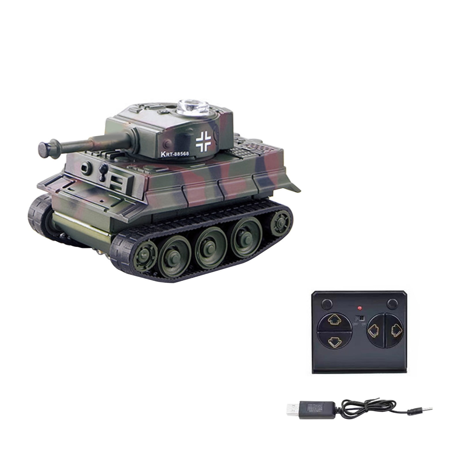 RC Battle Tank – Mini Remote Control Combat Fight Tank, Wireless ...
