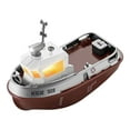 RC Boat, 2.4 Ghz Remote Control Boat for Kids, RC Tugboat for Pools and