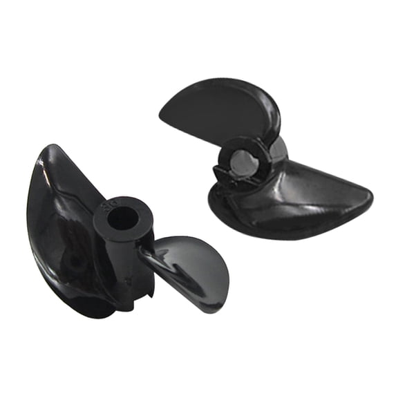RC Boat CCW CW Propeller 3mm Shaft Black Rotating Propeller Props for RC Boat Pair , 32mmx3mm