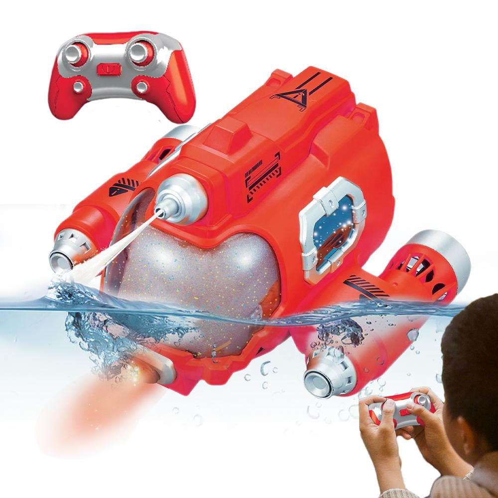 RC Boat For Pool Remote Control Racing Boats With Spray High-Speed Sleek Rc Boat For Kids Birthday Christmas Gifts
