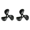 thumbnail image 1 of RC Boat Propeller, 3 Blades CW 3mm Hole Dia 29mm OD, 1 of 7