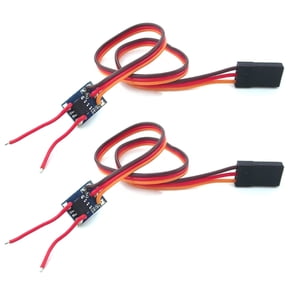 RC Brushed ESC Electric Speed Controller DIY for Stable Driving Set of 2