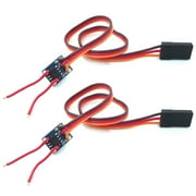 RC Brushed ESC Electric Speed Controller DIY for Stable Driving Set of 2