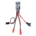 thumbnail image 1 of RC Brushed ESC Electronic Components 30A 2khz Two Way RC Car Accessories for 1/16 1/18 1/24 RC Boat, 1 of 8