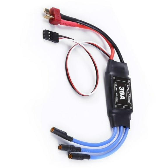RC Brushless 30A ESC 2-4S Electric Speed Controller with 5V 2A BEC Plane