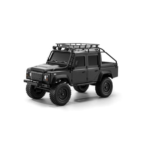 RC Car 1/18 4WD RC Stone Crawler Truck 2.4GHz Remote Control Off-Road Climbing Car 50 Min Runtime LED Lights Independent Suspension RTR Hobby Grade