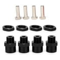 thumbnail image 1 of RC Car 12mm to 17mm Wheel Hex Conversion Adapter Accessories for Sakura D4 HSP 94 1/10 Car Model Accessory Wheel Hex Hub Adapter Conversion Adapter (Black), 1 of 9