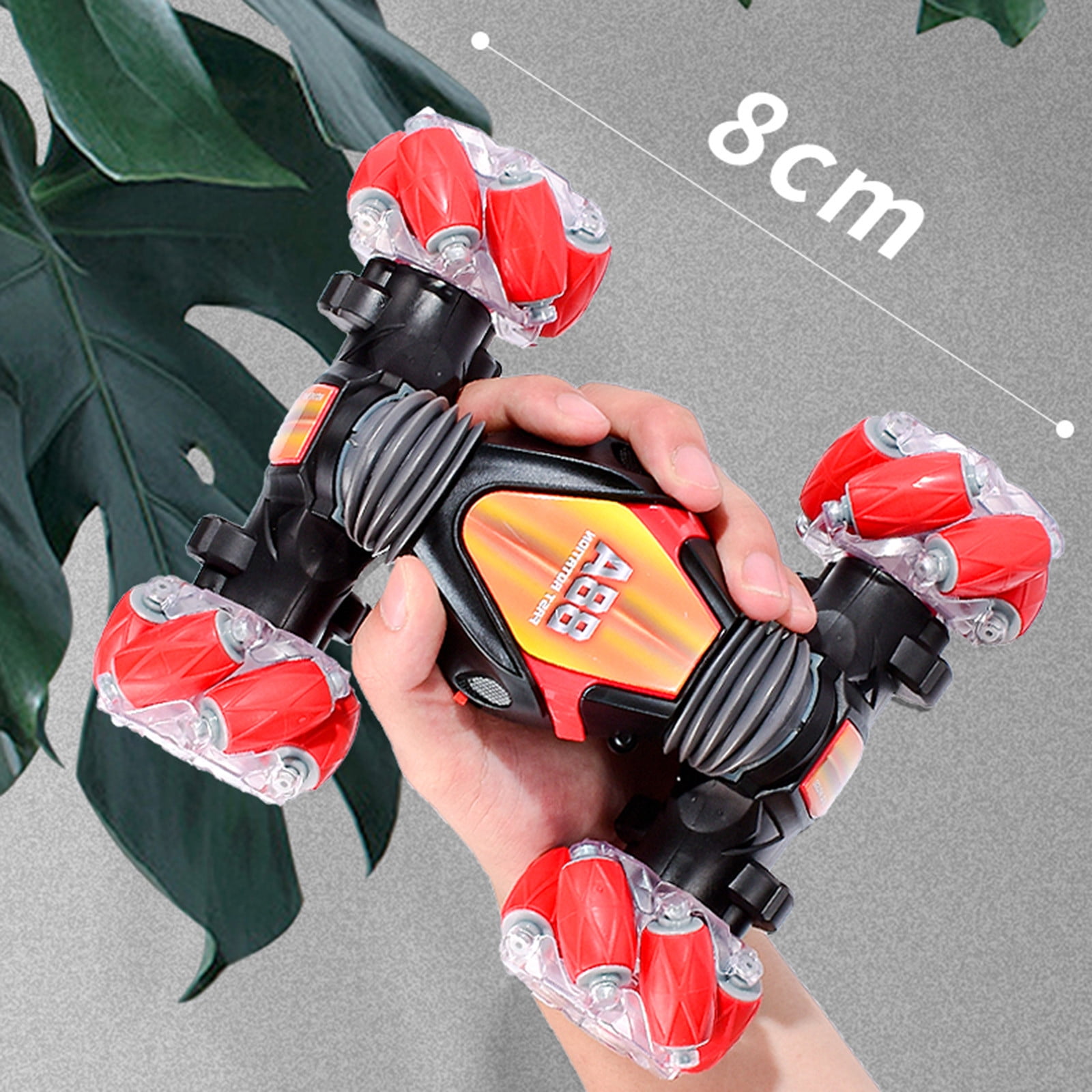 RC Car 4WD Radio Control Stunt Car Gesture Induction Twisting off-Road Vehicle LED Light Climb Crawler Cars