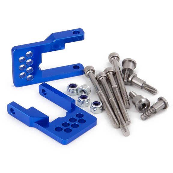 RC Car Aluminum Alloy Rear Pull Rod Mount Kit for 1/14 Tamiya CC01 RC Climbing Car Upgrade Parts