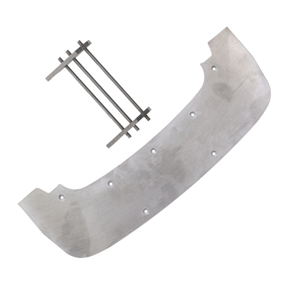 RC Car Aluminum Front Shovel Bar Bumper Stronger, Silver Finish Spare for ARRMA Felony Infraction Limitless