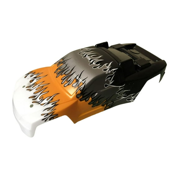 RC Car Body Shell Frame RC Painted Car Body Shell for 1:10 Crawler Model Car Yellow