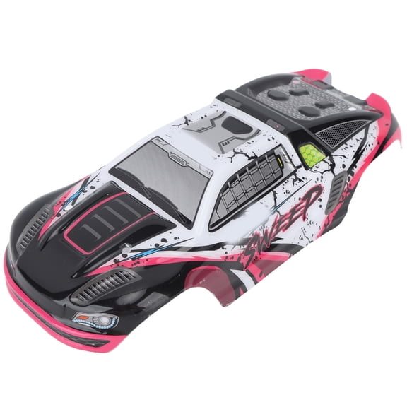 RC Car Body Shell PVC Spare Parts High Impact Resistance Car Body Shell Frame for SCY 16101PRO 1/16 RC Cars Rose Red