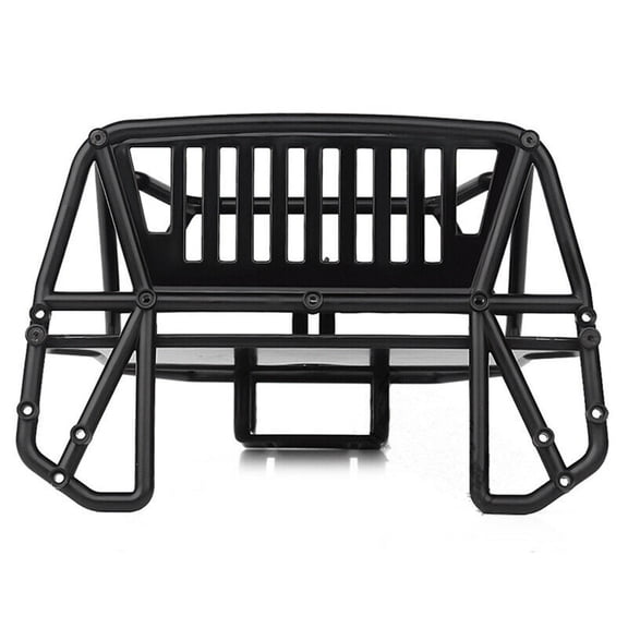 RC Car Cage for TRX-4 Durable Plastic Enhances Vehicle Protection Black