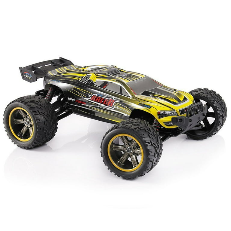 RC Car, FMT Remote Control Truck High Speed Off-Road 30+MPH 1/12 Scale Full  Proportional 2.4Ghz 2WD (Color: Yellow)