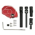 RC Car Gear Box Assembly and Drive Shaft Set Aluminum Alloy Exquisite RC Car Accessories for ...