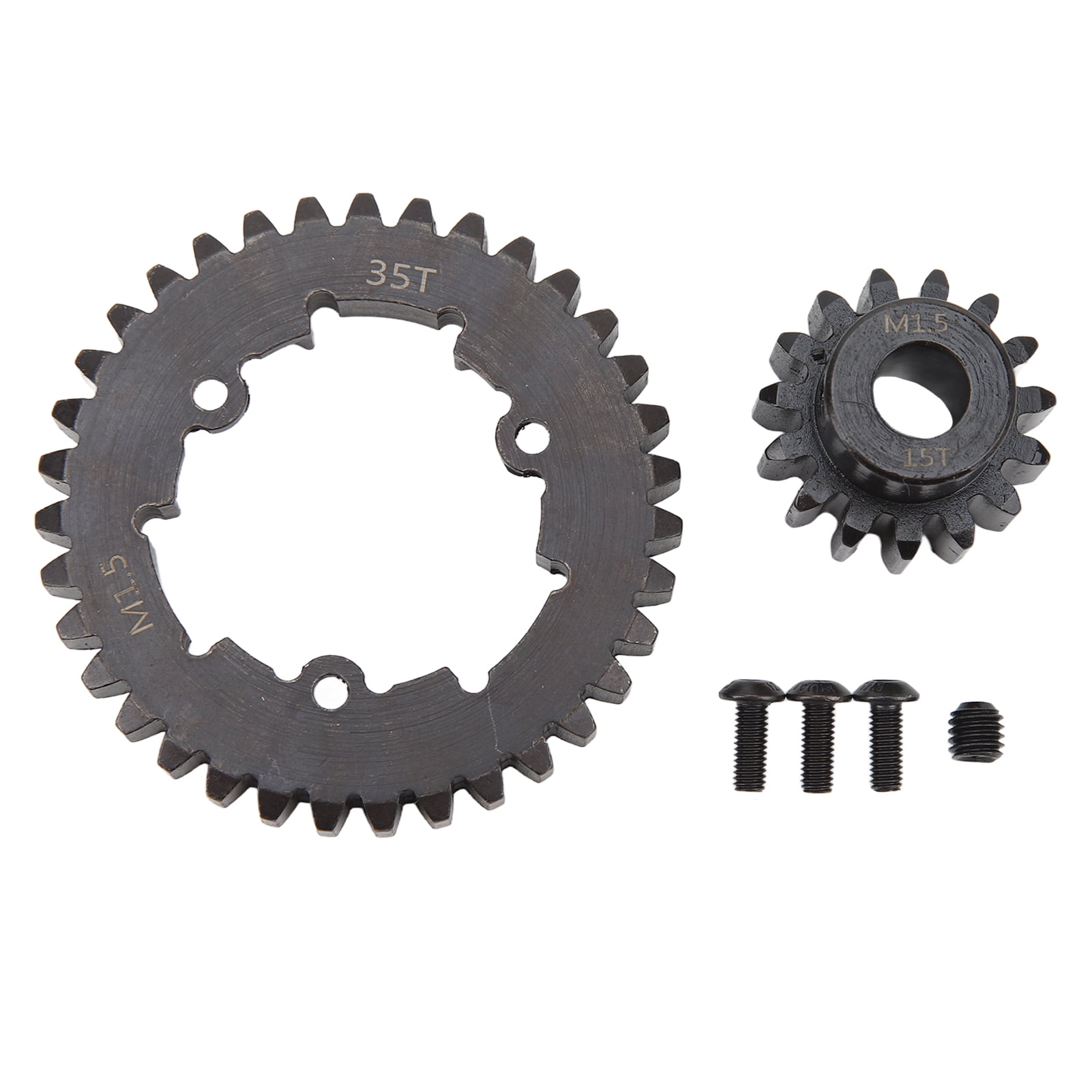 RC Car Gear Set Professional Steel 35T Spur Gear Motor Pinion Gear for