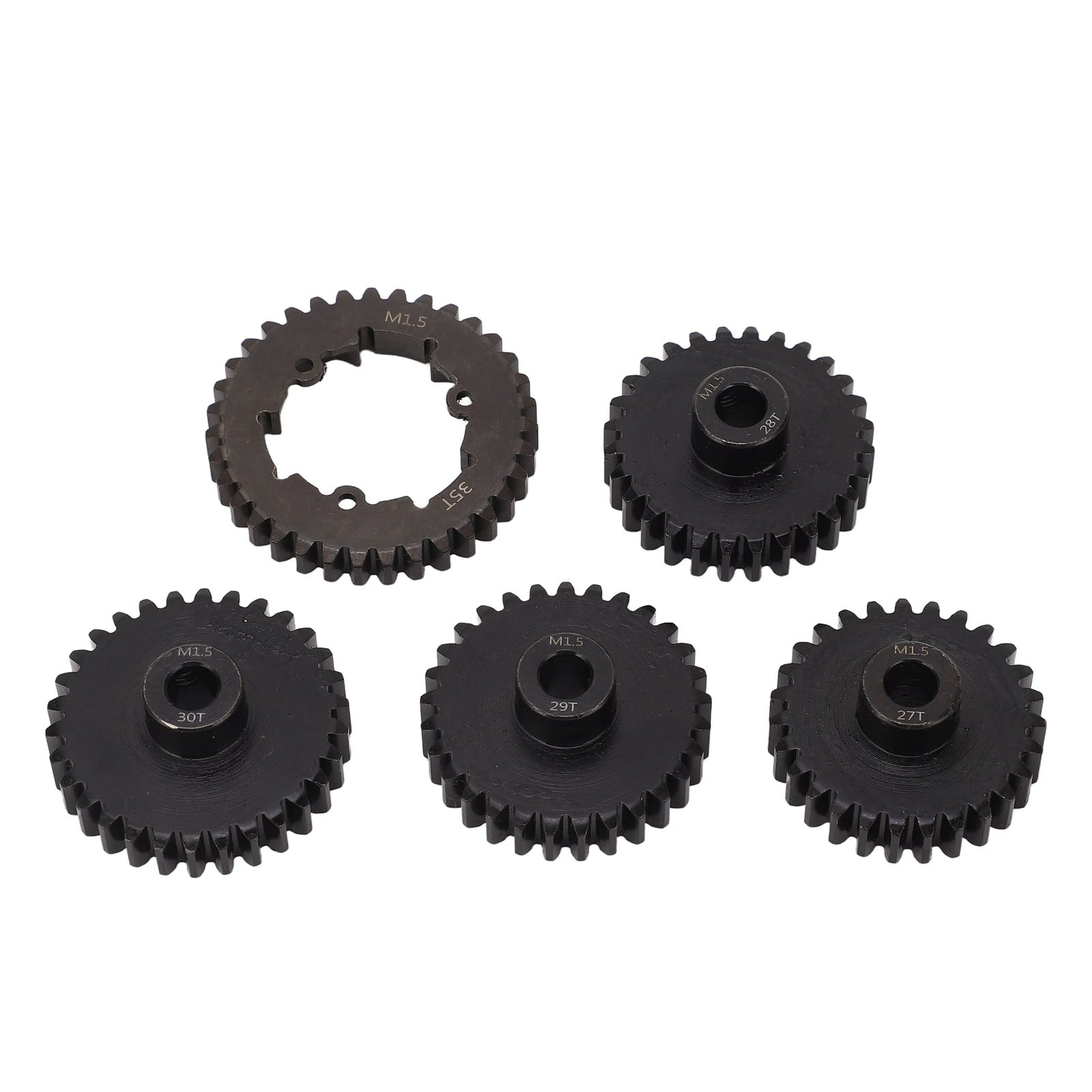 RC Car Gear Set, Sturdy Hardened Steel 27T 28T 29T 30T Pitch Gears For 1/5 6S 8S Remote Control