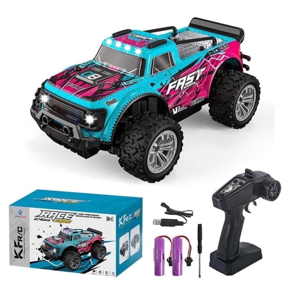 Bruce&Shark RC Car KF23 1:20 Scale 2.4GHz 2WD With Two Batteries Remote Control Off Road Racing Car Toy