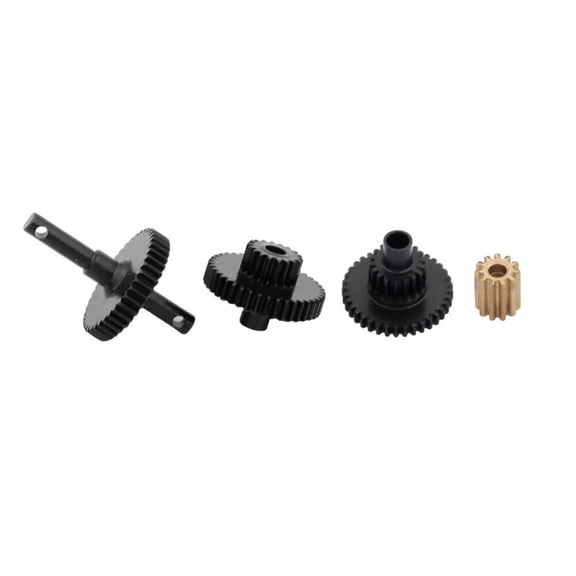 RC Car Metal Gearbox 11T 37T 40T Gear Pinion Gear Set for TRX4M 1/18 RC Crawler Car TAPDRA Spare Part