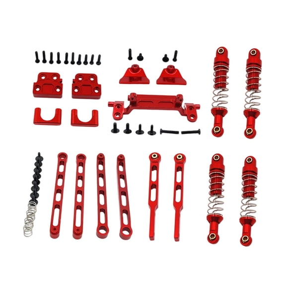 RC Car Metal Shock Mount Front Rear Axle Pull Rod Adjustable DIY Upgrade for MN82 LC79 Mn82pro Enthusiasts
