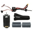 RC Car Motor ESC Set Upgrade Sensored Brushless Motor and ESC Combo Set