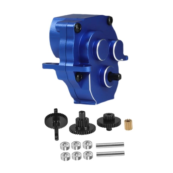RC Car Parts Gearbox Differential Housing Set Aluminum Alloy Build for 1/18 TRX4M Defender RC Hobbyists