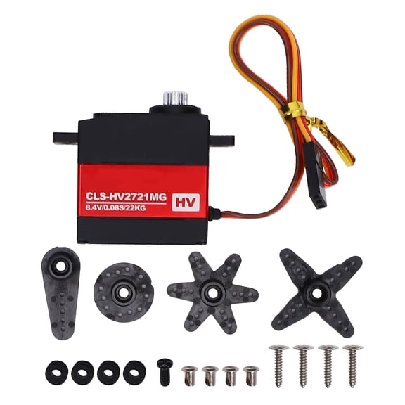 RC Car Servo Rc Digital RC Servo 30g Metal Gear IP67 Rainproof Coreless Motor Non-Programmable for RC Model Car Robot Arm Aircraft High